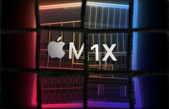 The Apple M1X is expected to have a 10-core CPU part with 8x performance cores and 2x efficiency cores. (Image source: Apple/FunkyKit - edited)