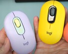 Like the three other options, Logitech's Pop wireless mouse is available in several colors (Image source: Box.co.uk on YouTube)