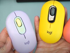 Like the three other options, Logitech&#039;s Pop wireless mouse is available in several colors (Image source: Box.co.uk on YouTube)