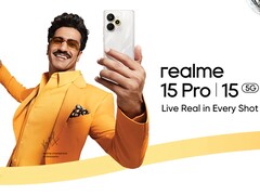 The Realme 15 Pro will have a Snapdragon processor and a larger battery capacity. (Image source: Realme)