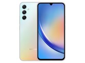 Samsung Galaxy A34 Silver (Image Source: Samsung Newsroom)
