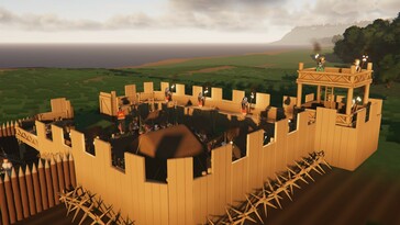 An image showing a fort in Warlord: Britannia.