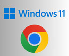 Windows 11 and Google Chrome logos (Image source: Microsoft, Google)