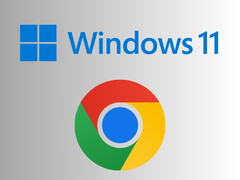 Windows 11 and Google Chrome logos (Image source: Microsoft, Google)