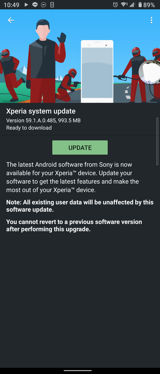 sony xperia 10 ii android 11