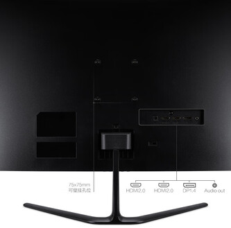 I/O ports of the monitor (Image source: JD.com)