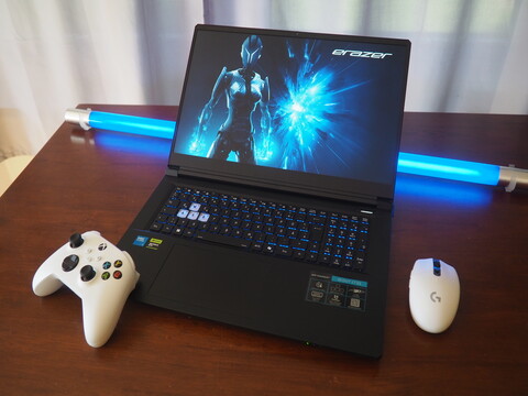 Medion Erazer Scout 17 E1 with RTX 5050 in review