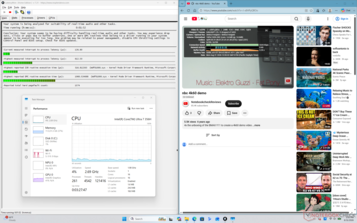 LatencyMon shows no DPC issues and no dropped frames during 4K60 video playback