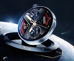 The Watch GT Cyber will probably launch with HarmonyOS 3, Huawei&#039;s latest in-house OS. (Image source: Huawei)