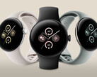 The Pixel Watch 2 in three of its four colour combinations. (Image source: @evleaks)