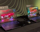 Early benchmarks of the RTX 5090 laptop GPU have been posted online. Pictured: Razer laptops sporting RTX 50 laptop GPUs (image source: Notebookcheck)