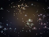 Dark view of a note network with glowing dots and labels such as Zettelkasten, Tax return 2025 and Backup strategy