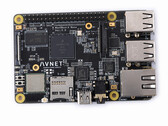 MaaXBoard Nano: A single-board computer with an NXP i.MX 8M Nano processor that is compatible with the Raspberry Pi. (Image source: Avnet)