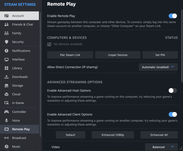 就像轻按开关一样简单，Steam Remote Play 是最容易上手的解决方案（来源：Notebookcheck）