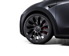 Tesla has swapped out the default wheels on the Model Y, resulting in a 6-mile range loss. (Image source: Tesla)