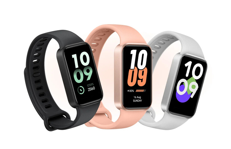 Xiaomi sells the Smart Band 11 Active in Black, Grey and Pomelo Pink finishes.