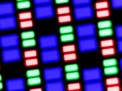 OLED subpixel grid