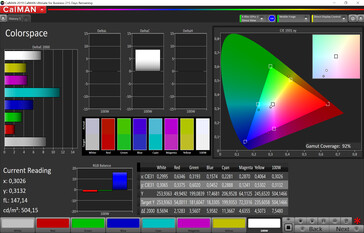Color space (target color space: sRGB)