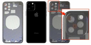 The rumoured iPhone XI (Image source: OnLeaks)