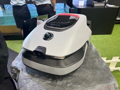 The Dreame Roboticmower A2 is on show at IFA 2024. (Image source: NotebookCheck)