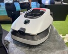 The Dreame Roboticmower A2 is on show at IFA 2024. (Image source: NotebookCheck)