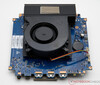 Circuit board with cooling unit