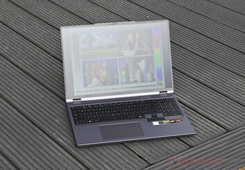 Chuwi Gamebook under cloudy skies