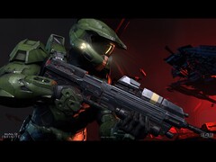 With the right graphics settings, the PC version of Halo Infinite is a real looker (Image: Microsoft)