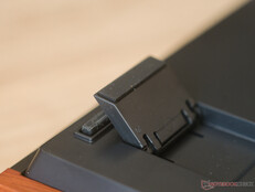 The Keychron K3 HE has flip out feet