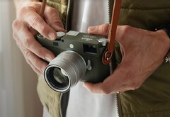 The Safari edition of the iconic Leica M11-P rangefinder camera will be available in olive-green (Image source: Leica)