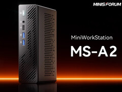 Minisforum showcased the MS-A2 at the Japan IT Week Tokyo Spring Show. Pictured: MS-A1 (Image source: Minisforum - edited)