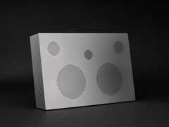 The Monolith Aluminum speaker weighs around 4kg (~8.8 lbs). (Image source: Nocs Design)