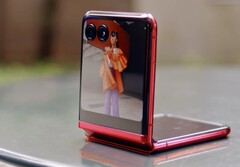 The successor to the Motorola Razr 40 Ultra pictured here is to be launched soon. (Image: Motorola)