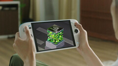 The rumored MediaTek and Nvidia partnership will reportedly bring a new custom gaming handheld SoC (Image source: Ayaneo and Nvidia [Edited])