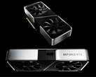 A rendered image of the GeForce RTX 3060 Founders Edition GPU