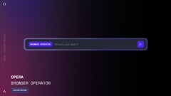 Opera unveils its Browser Operator. (Image source: Opera)