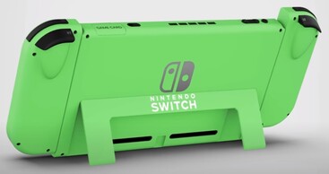 Switch 2 concept with large kickstand. (Image source: ZONEofTECH)