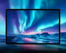 The T70 Pro has a 60Hz 14-inch display. Pictured: a promo picture highlighting the large screen of the tablet.