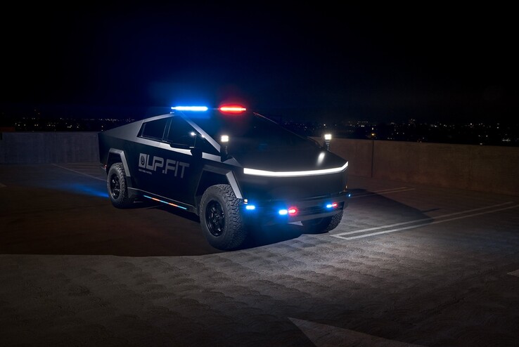 The Cybertruck as tactical police vehicle