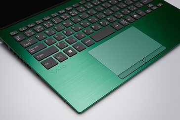 The Vaio SX14-R is designed for quiet typing and clicking.