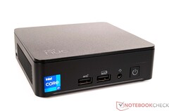 The NUC 13 Pro utilises Raptor Lake-P processors with 64 W PL2. (Image source: NotebookCheck)