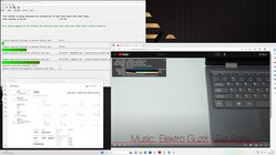 Maximum latency when opening multiple browser tabs and playing 4K video material