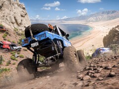 An offroad race in Forza Horizon 5. (Image source: Microsoft)