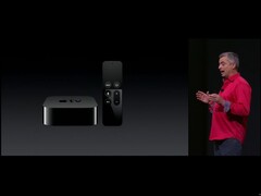 Eddie Cue speaking about the new Apple TV's features