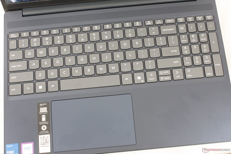 No changes to the keyboard or clickpad experience from last year's 2025 IdeaPad Slim 3 15