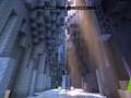 A Minecraft scene with and without ray tracing. (Source: NVIDIA)