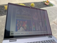 Outdoors under bright overcast