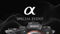 Sony will likely launch the A9 III on November 7 during its &quot;Special Event&quot; livestram on YouTube. (Image source: Sony - edited)