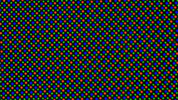 The Samsung Galaxy S25 Ultra's sub-pixel array