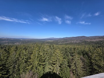 Wide angle shot